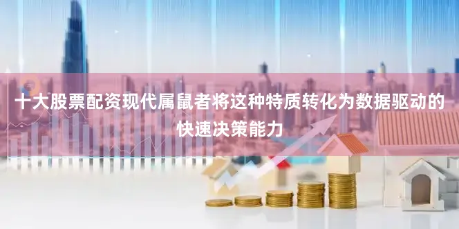 十大股票配资现代属鼠者将这种特质转化为数据驱动的快速决策能力